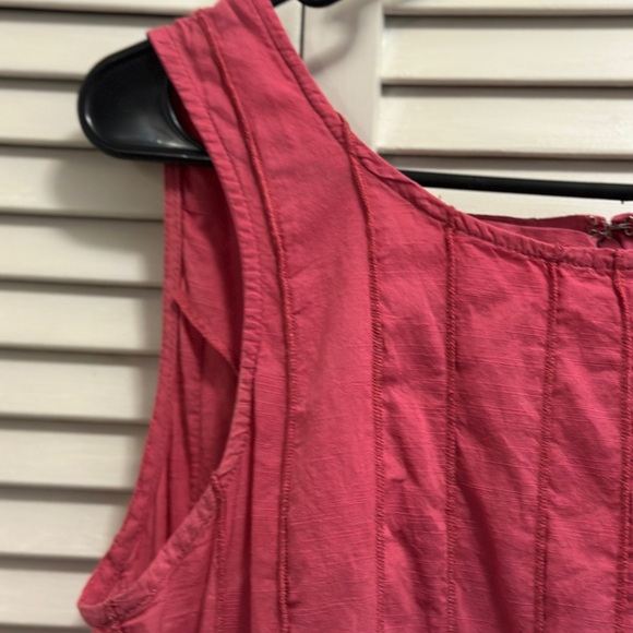 April Cornell Elegant Pink Sleeveless Dress - Picture 3 of 4